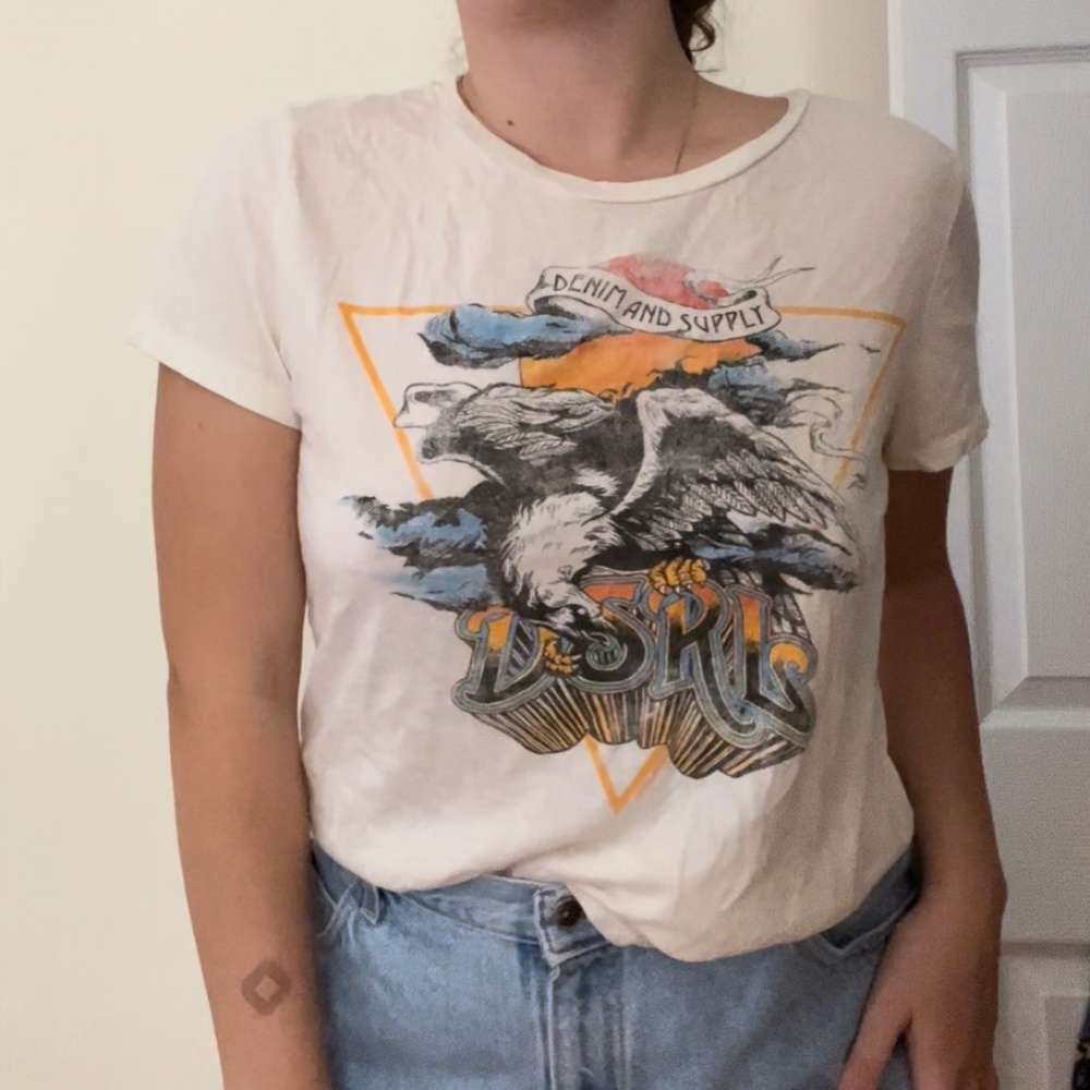 Ralph Lauren Denim and Supply Graphic Tee